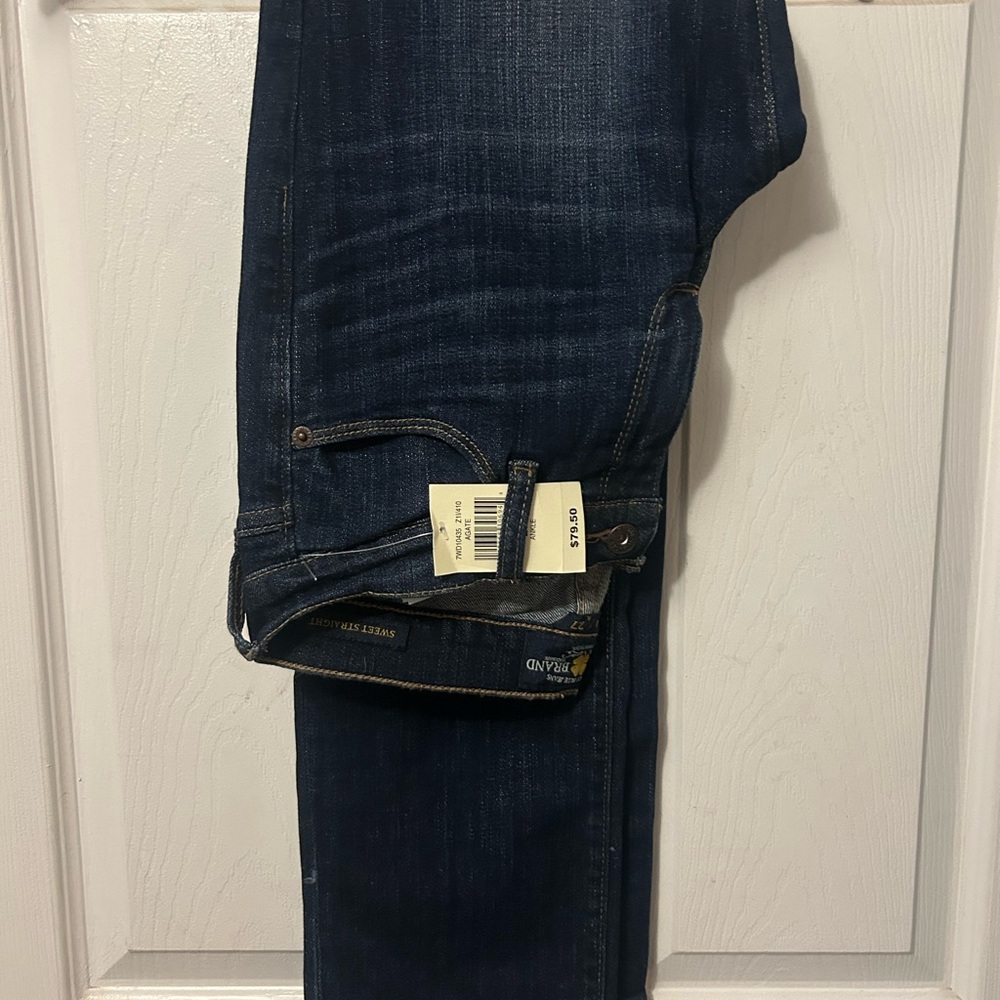 Lucky Brand Women's Dark Blue Straight Leg Jeans